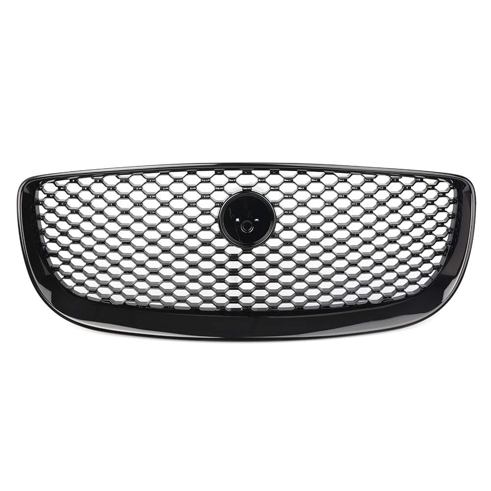 Kühlergrill Frontstoßstange Auto-Frontstoßstangengrill Für Jaguar Für XJ 2016 2017 2018 Auto-Obergitter-Grill Front Stoßstange Grill von hgudyr