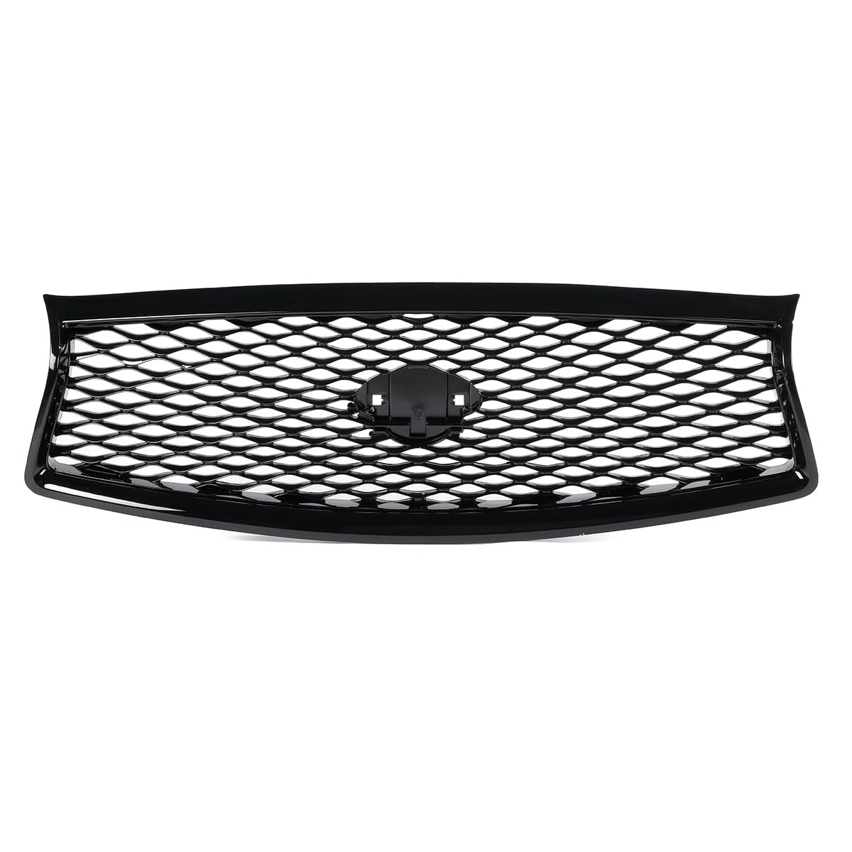 Kühlergrill Frontstoßstange Frontgrill Auto Obere Stoßstange Haube Mesh Center Grid Für Infiniti Für Q50S 2014 2015 2016 2017 Front Stoßstange Grill von hgudyr