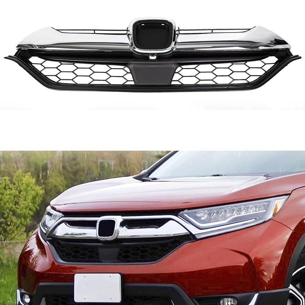 Kühlergrill Frontstoßstange Für CR-V 2017 2018 Auto Front Mesh Grill Oberer Haubengrill Front Stoßstange Grill von hgudyr