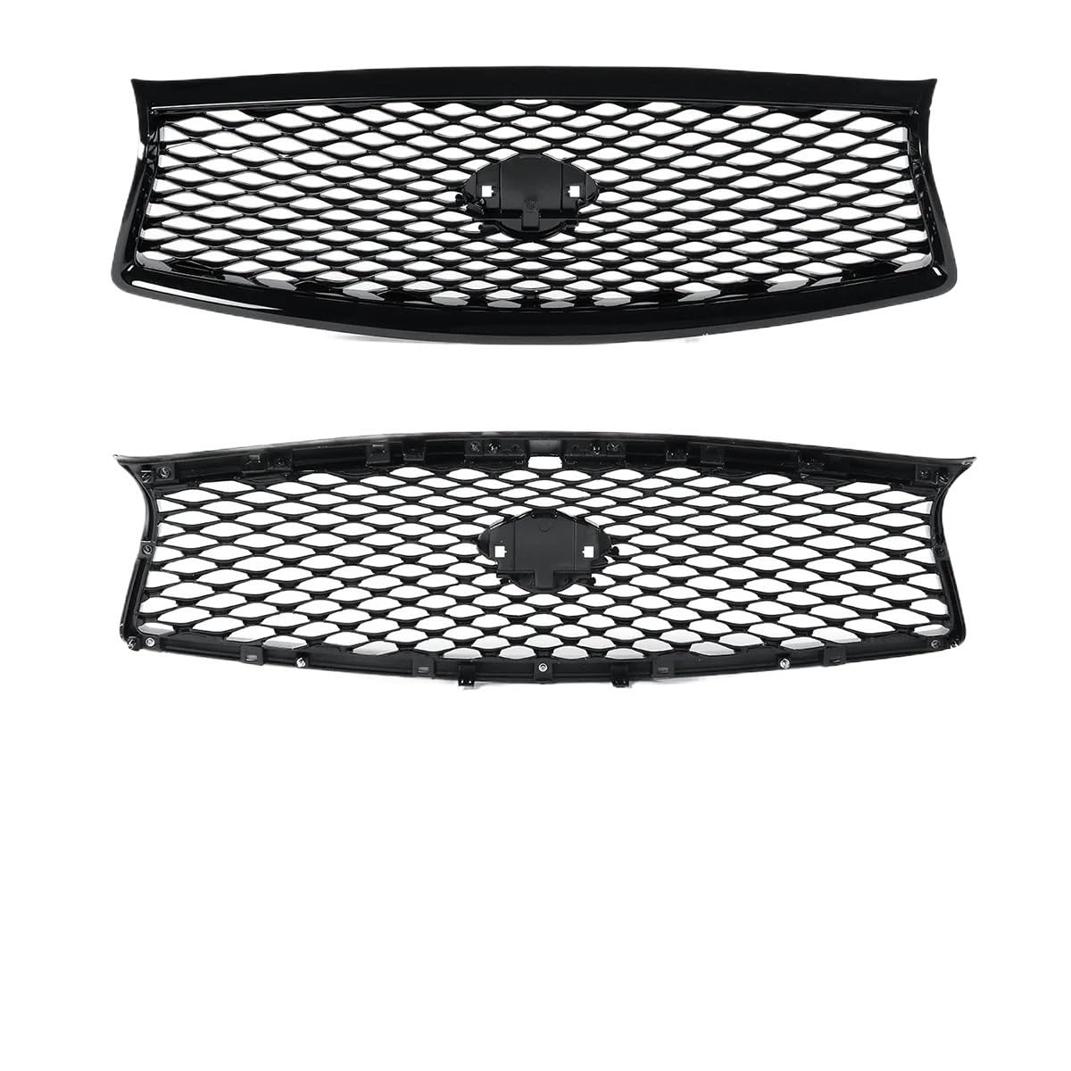 Kühlergrill Frontstoßstange Für Infiniti Für Q50 Für Q50S 2014 2015 2016 2017 Auto Vorderen Stoßfänger Oberen Grille Haube Mesh Grill Front Stoßstange Grill von hgudyr