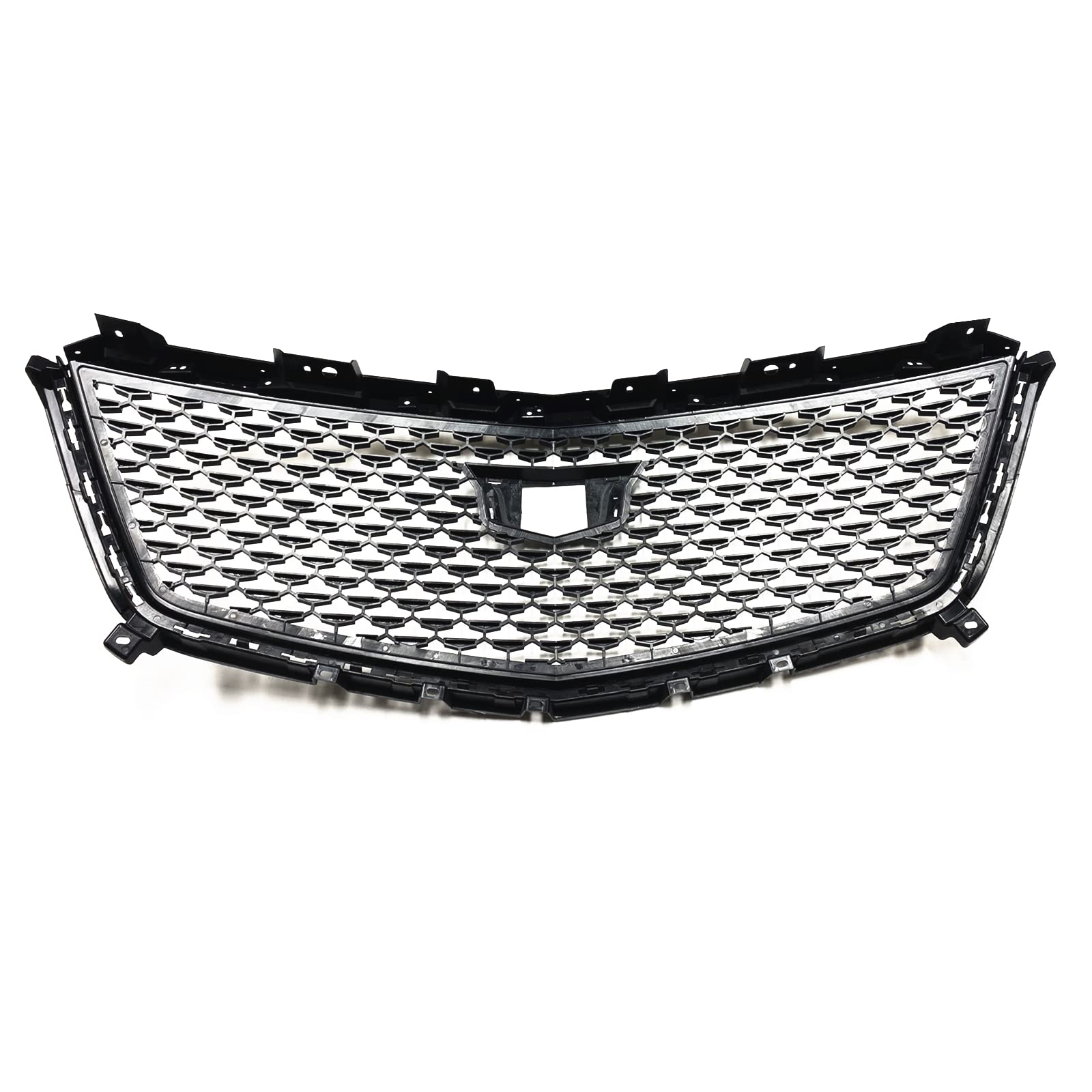 Kühlergrill Frontstoßstange Kühlergrill Für Cadillac Für XT5 2016 2017 2018 2019 2020 2021 2022 2023 Auto Oberen Stoßstange Haube Mesh Gitter Front Stoßstange Grill von hgudyr