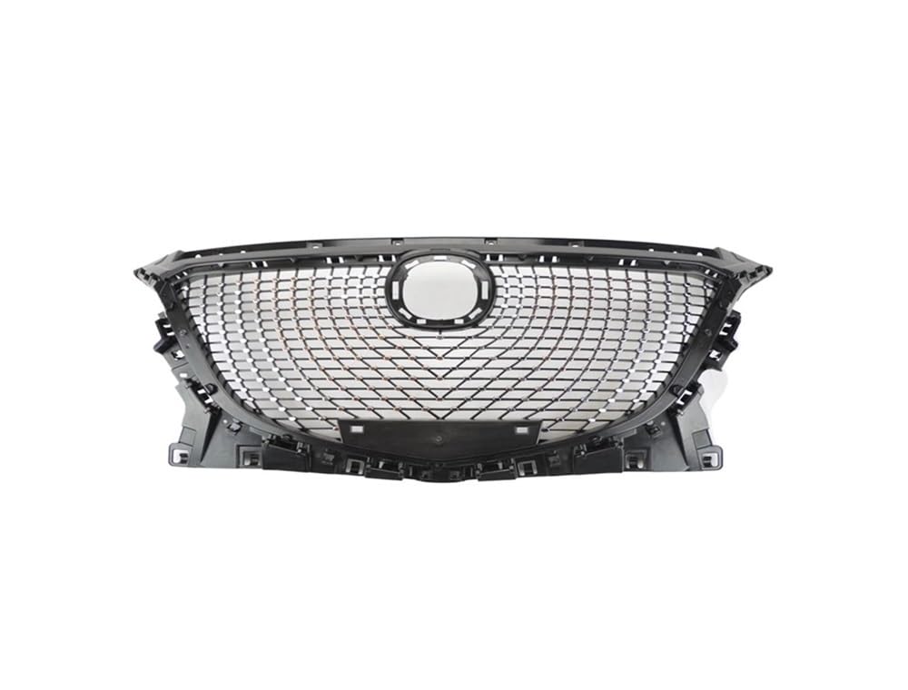 Kühlergrill Frontstoßstange Vorderer Grill Für Für 3 2014 2015 2016 Auto-Oberstoßstange Ansaughaube Netz-Entlüftungsgitter-Set Front Stoßstange Grill von hgudyr