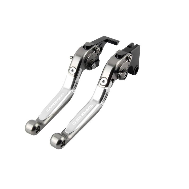 Kupplung Bremshebel Motorrad CNC Einstellbare Folding Brems Kupplung Hebel Griff Grip Für A&prilia CAPONORD 1200/Rally 2014-2017 von hgudyr