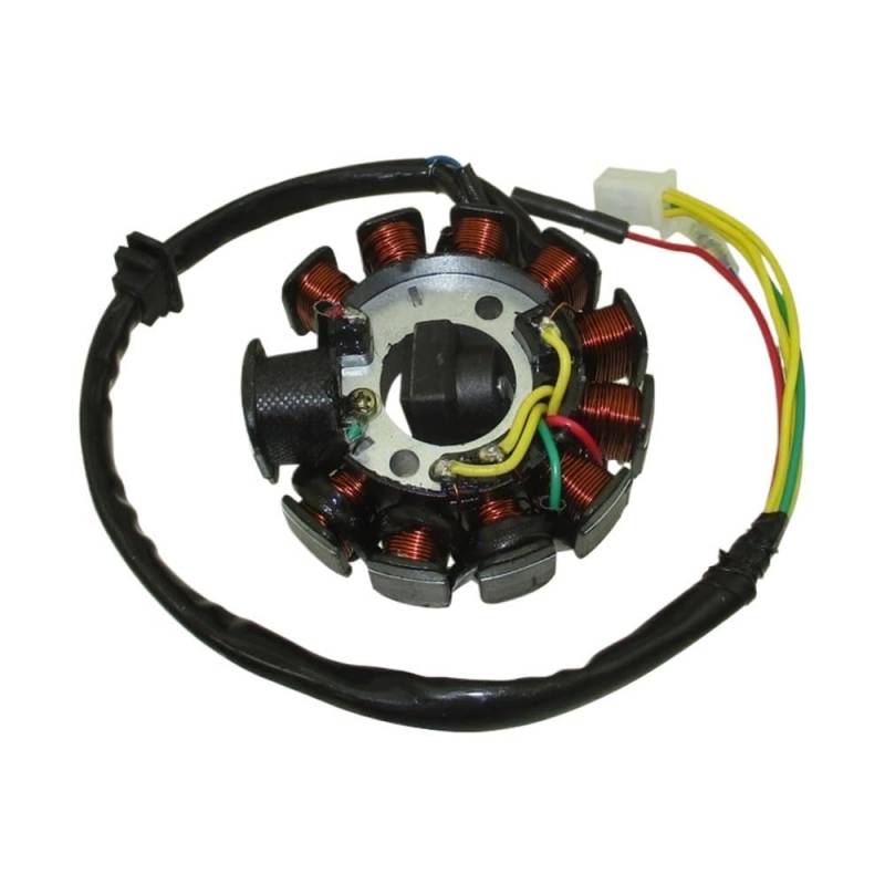 Motorrad Stator 11 Spulen Zündung Stator Magneto Für GY6 125cc 150cc Moped Roller ATV Quad Statorspule von hgudyr