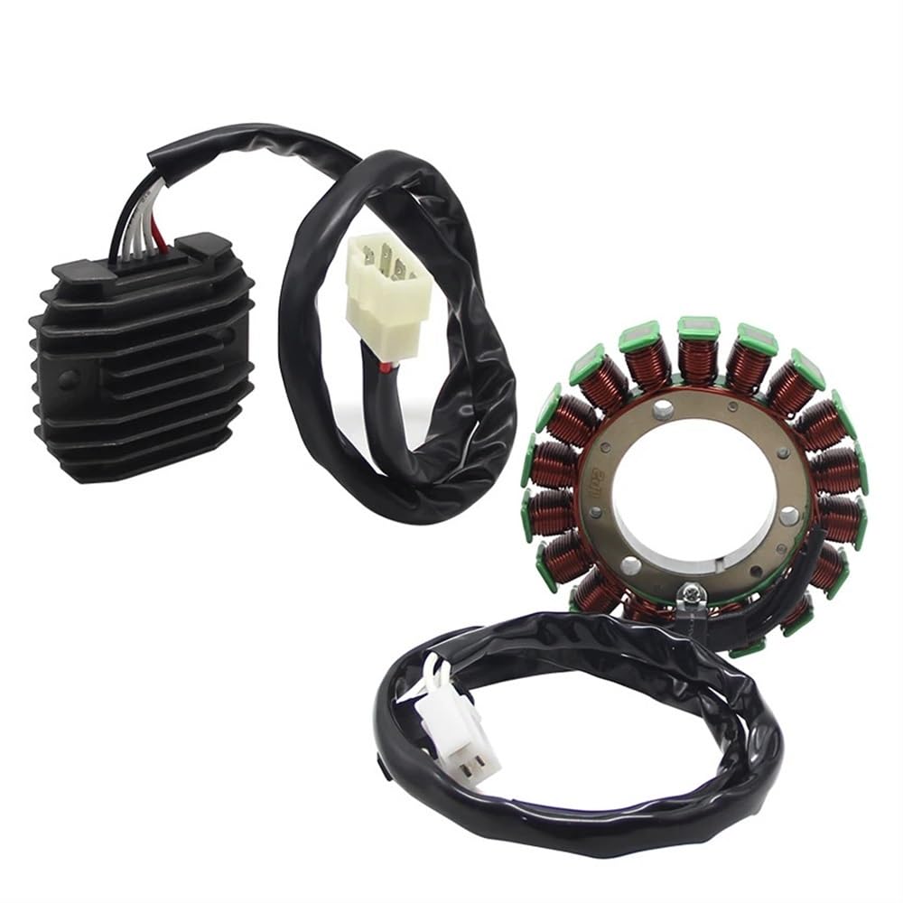 Motorrad Stator Für Y&AMAHA XVS400 XVS400C Drag Star Classic 4TR-81410-00 5KP-8196000 Motorrad Magneto Stator Spule + Spannungsreglergleichrichter Statorspule von hgudyr