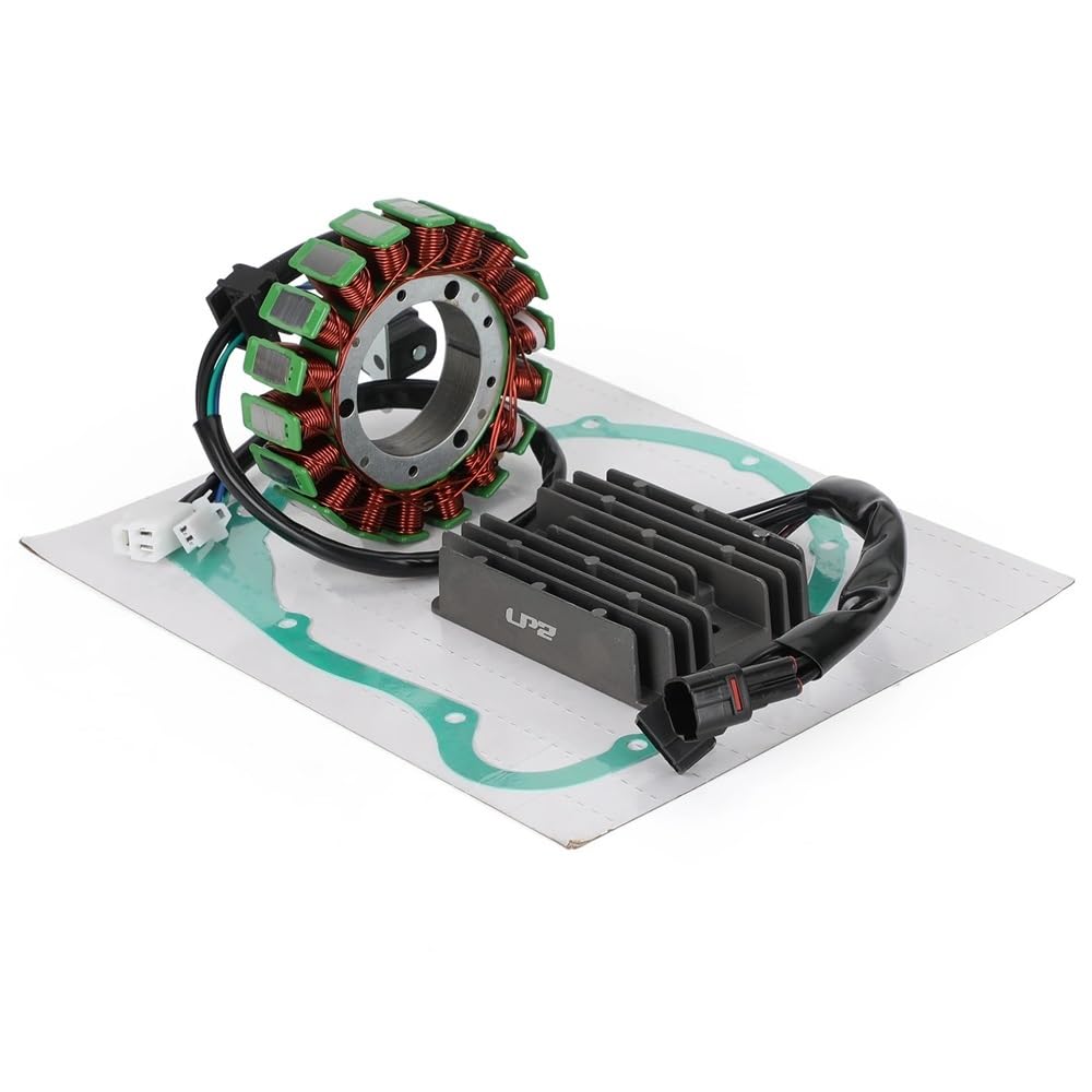 Motorrad Stator Magneto Stator + Spannungsgleichrichter + Dichtung Für S&uzuki VL1500 Boulevard C90/T 05-09 Motorradzubehör Statorspule von hgudyr