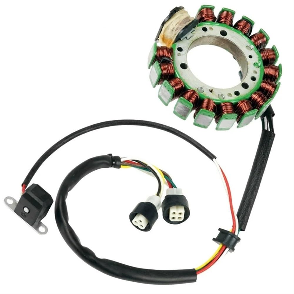 Motorrad Stator Stator Spule Für Y&AMAHA Warrior 350 YFM350 X Magneto Starter Relais Zündspule 3HN-85510-10-00 21-904, AYA4032 Statorspule von hgudyr