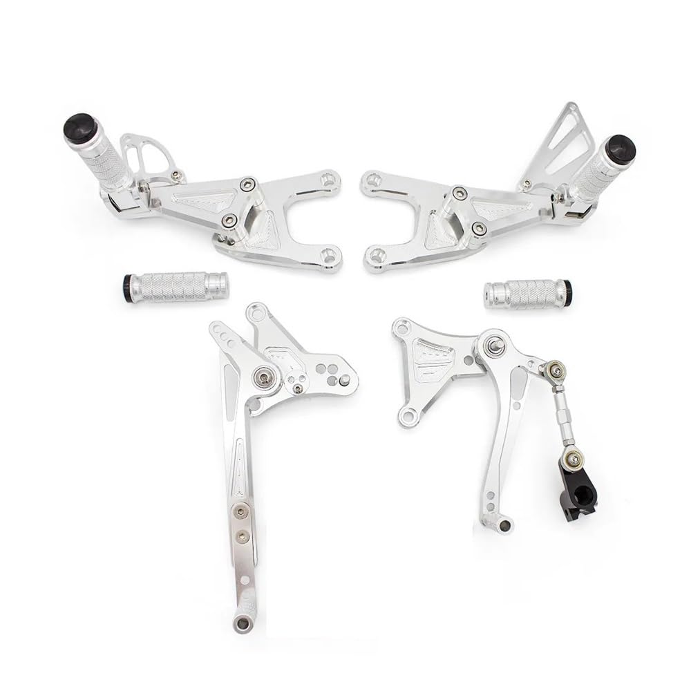 hgudyr Hintere Fußrasten Für B&enelli TNT125 TNT 125 135 2016-2023 Motorradfahrer Beifahrer Fußrasten Rest Set Pedal Fußstütze Rearset von hgudyr