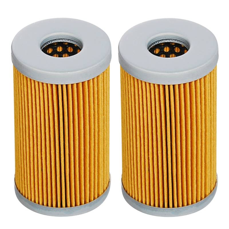 HIFROM (Pack of 2) Fuel Filter Compatible with Kubota Tractor L235 L2250 L2650 L275 L2850 L2900 L2950 L3130DT Yanmar 3TN82E 3TN84E 3TNE84 1A001-43160 15521-43160 von hifrom