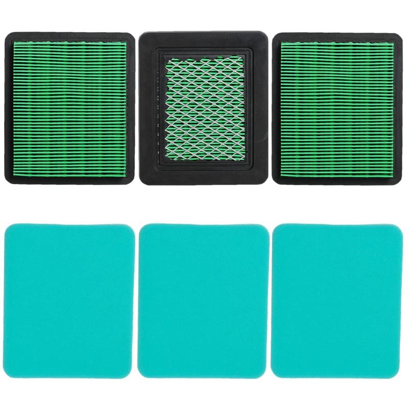 HIFROM (Pack of 3) 17211-ZS9-A02 17218-ZS9-A00 Air Filter Element Pre-Filter Cleaner Compatible with Honda EU3000 EB3000 EB3000CK1 EM2500C EU3000iS1 Engine Lawn Mower von hifrom