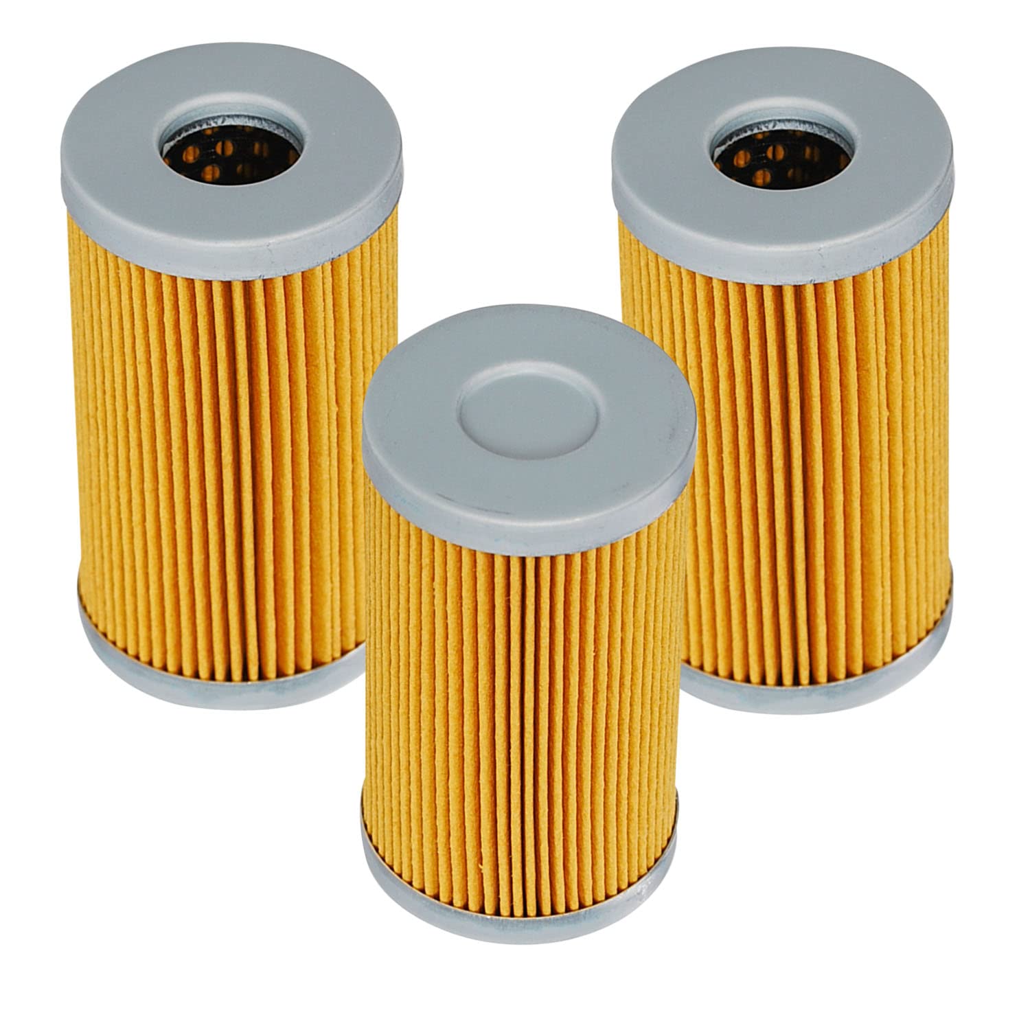 HIFROM (Pack of 3) Fuel Filter Element 1A001-43160 15521-43160 Compatible with Yanmar Engine 3TN82E 3TN84E 3TNE84 3TNE88 4TN82E 4TN84E 4TNE88 FX42 F46D FX285 FX305 FX335 von hifrom