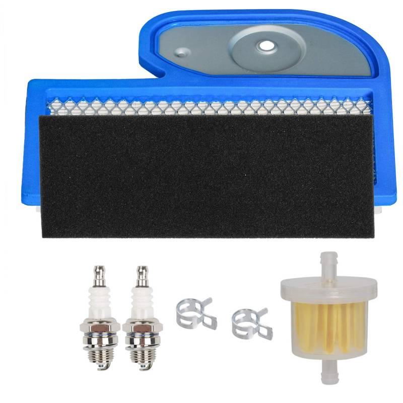 HIFROM Air Filter Pre Filter Cleaner Fuel Filter Spark Plug Tune Up kit Compatible with Kawasaki FH451V FH500V FH531V FH580V 17hp 19hp 23hp 11013-7002 11013-7001 von hifrom