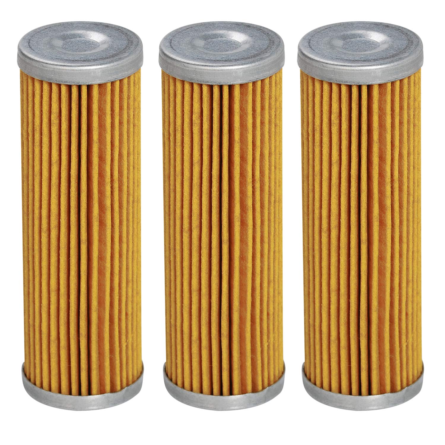 HIFROM Fuel Filter Replacement for KUBOTA B1550 B1700 B1750 B1750HST B20 B21 B2100 B2100DT B2150 B2400 B2400 B4200 B5100 B5200 B6000 B6100 15231-43560 1T021-43560 14301-12470 (Pack of 3) von hifrom