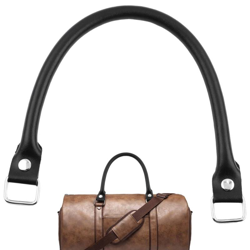 Taschengriffe,Ledergriffe für Taschen,38 cm abnehmbare Taschengriffe aus Leder - Einfache Griffschnalle, modische Lederriemen für Handtaschen von higyee