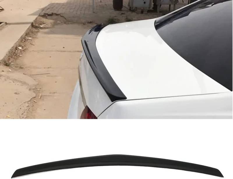 ABS Spoiler Rear Wing Spoiler für Mercedes-Benz E Class W212 E550 E350 E63 AMG 2010-2013, Heckspoiler Kofferraumspoiler Car Tuning Styling Accessories von hippoca