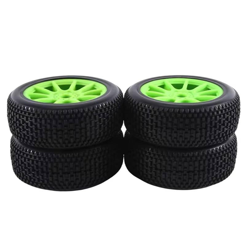 hjuink Beadlock Felgen Reifen Kompatibel Mit ARRMA Für Densetsu Für Octopus Für Dinky Tire 17Mm 1/8 Fernbedienung Autoreifen Ersatzzubehör von hjuink