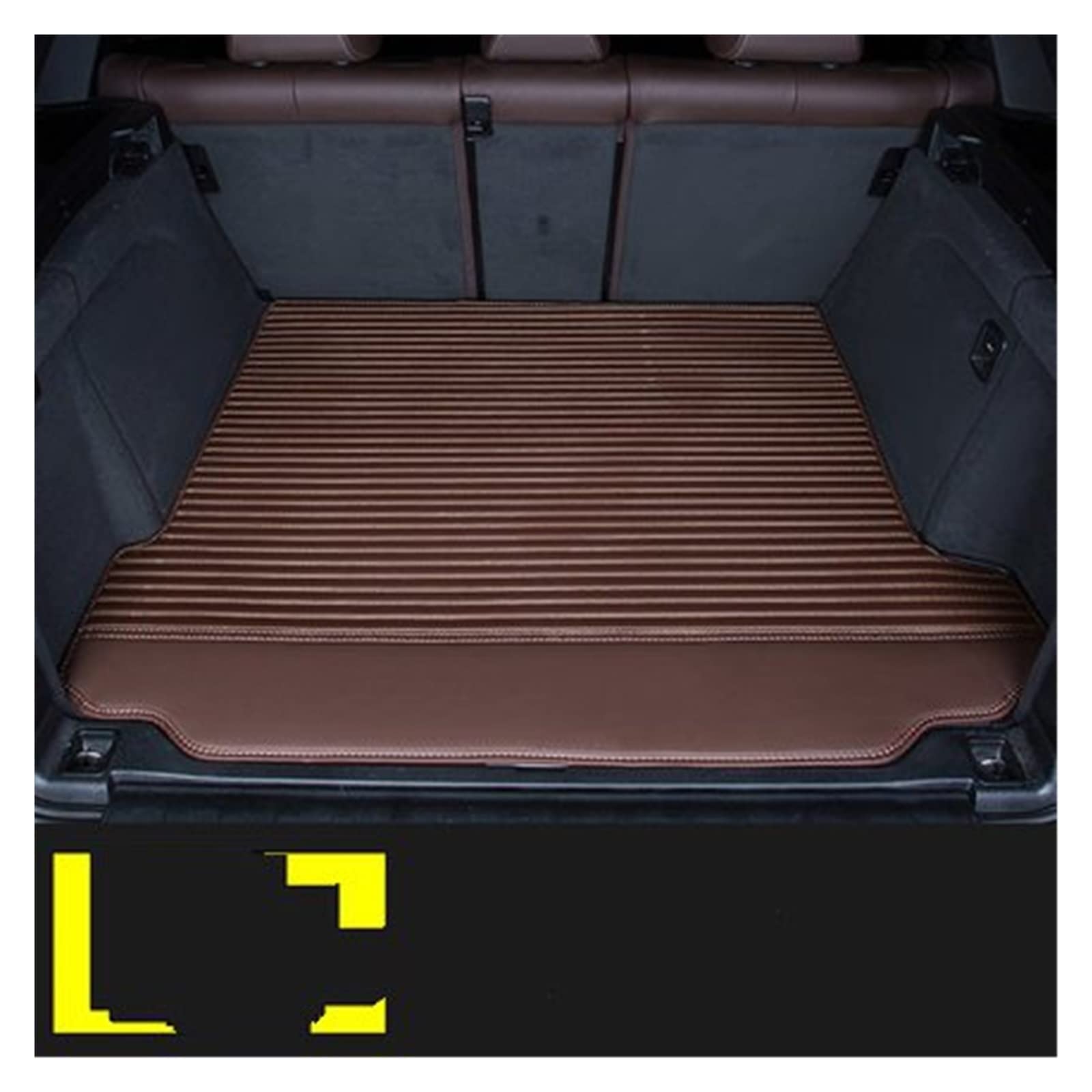 Auto Heckkofferraummatte Für Range Rover Für SportStrong Durable Dustproof Anti-Rutsch-Leder Auto rutschfeste wasserdichte hintere Kofferraummatte(S) von holohol