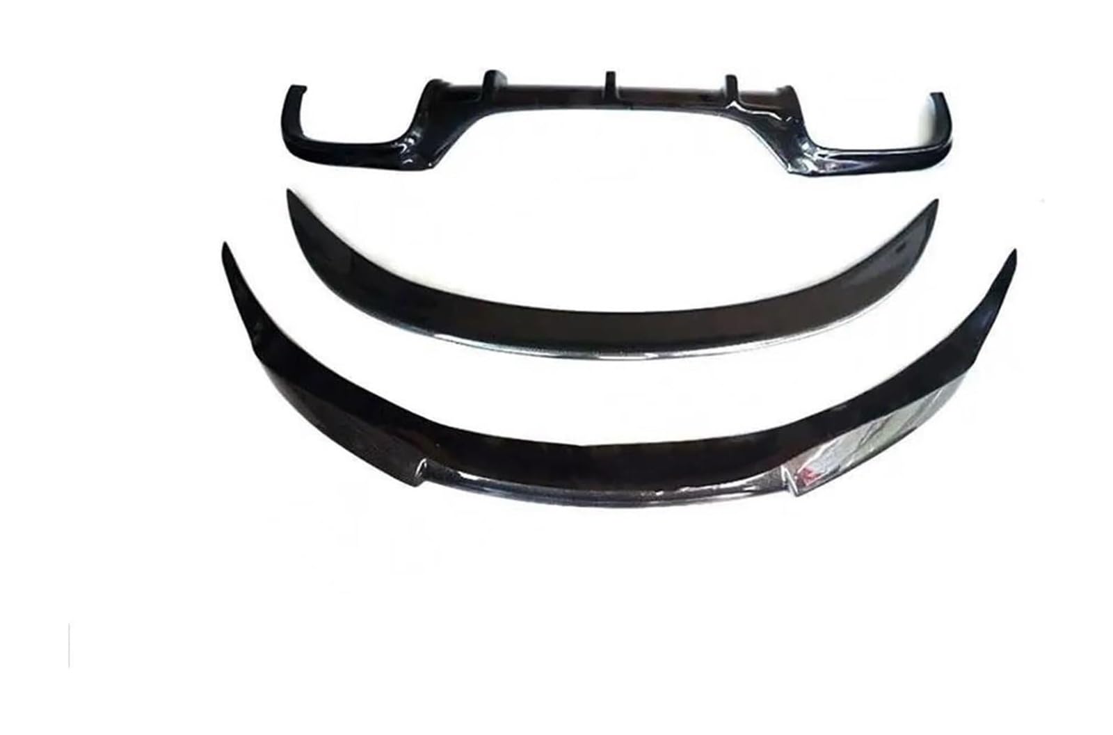 Auto Heckspoiler Für B&MW 6 Series Für E63 Für E64 Für M6 2006-2010 Frontstoßstange Lippe Heckdiffusor Spoiler Heckspoiler FRP Body Kit 1 Satz Heckflosse Heckflügel von holohol