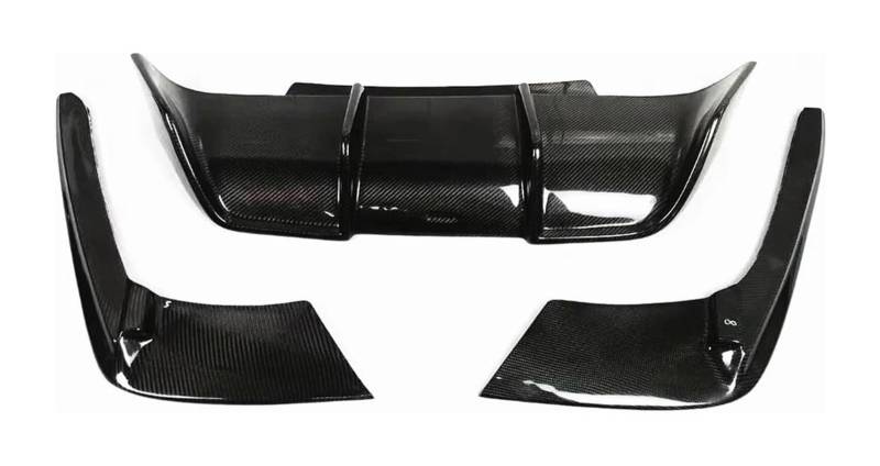 Auto Heckspoiler Für B&MW F06 F12 F13 Für M6 2013-2018 Heckspoiler Heckstoßstange Diffusor Lippe Auspuff Spoiler Platte Splitter Schutz Body Kit von holohol