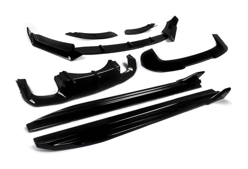 Auto Heckspoiler Für B&MW Für X5M Für F85 2014–2018 Glänzend Schwarz Frontspoilerlippe Heckdiffusor Heckflosse Heckflügel Body-Kit von holohol