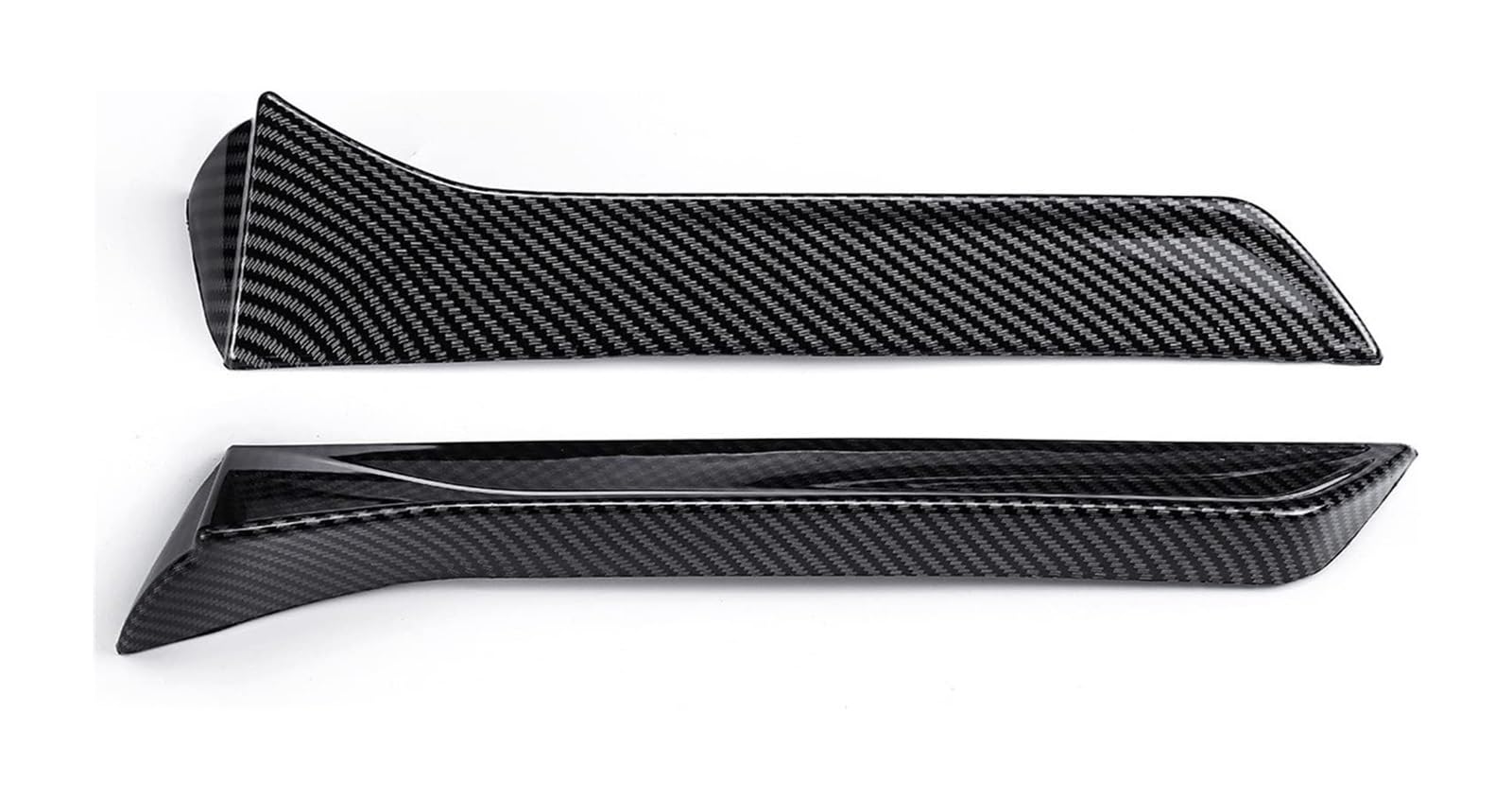 Auto Heckspoiler Für Sitz Für Leon 5F FR Mk3 MK 3,5 Fünf-tür 2013-2021 Auto Hinten Seite Spoiler Flügel Hinten Stamm Fenster Spoiler Lippe(Carbon texture) von holohol