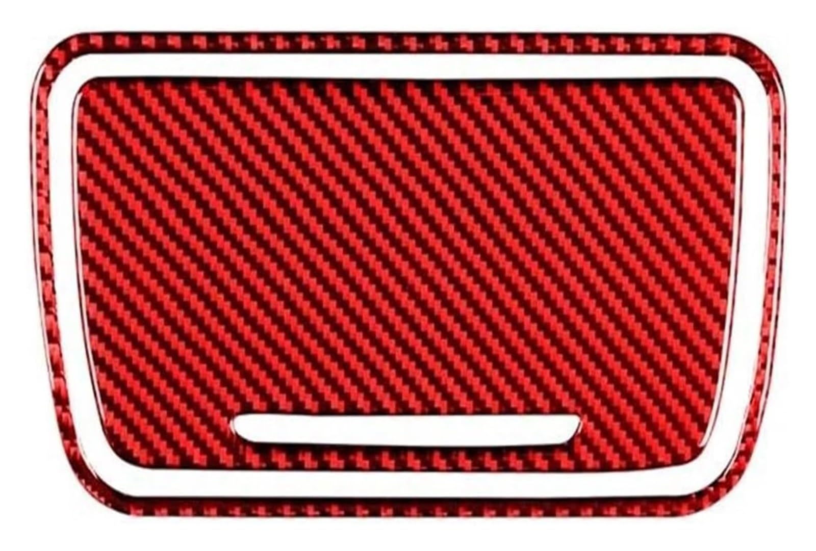 Bedienfeld Dekoration Für 5 Series F10 2011-2017 Innenraum Auto Zentrale Steuerung Aufbewahrungsbox Panel Trim Abdeckung Rahmen Aufkleber(Red Carbon fiber) von holohol