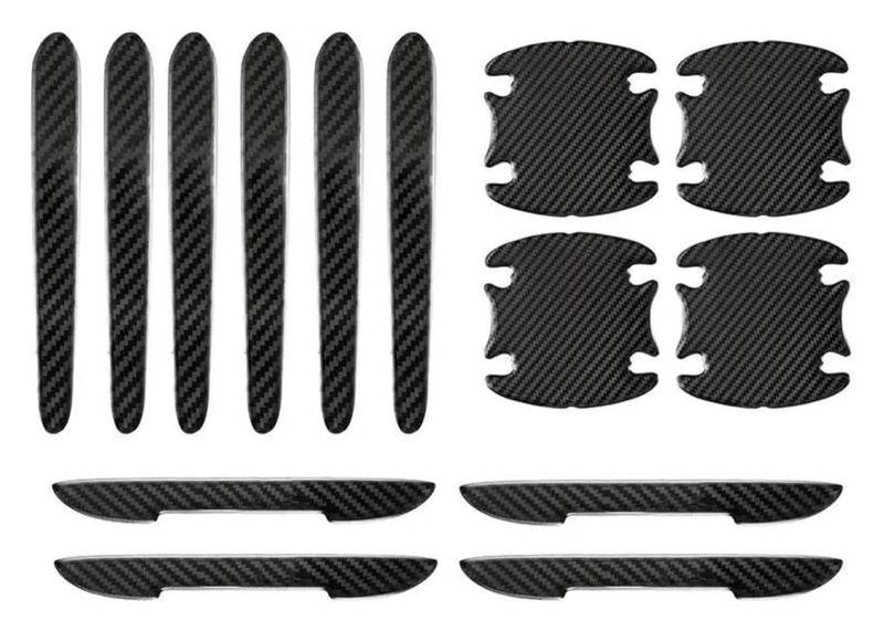 Ziergriffabdeckung Auto Aufkleber Anti Scratch Auto Türgriff Schutz Autos Griff Schutz Film Styling Außen Zubehör(14pcs) von holohol