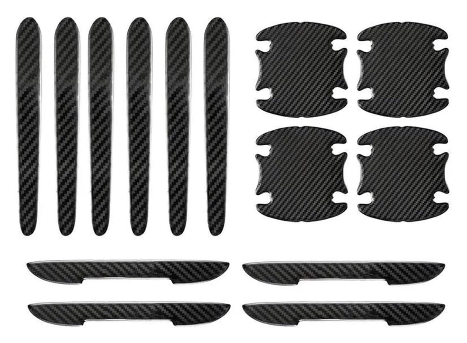 Ziergriffabdeckung Auto Aufkleber Anti Scratch Auto Türgriff Schutz Autos Griff Schutz Film Styling Außen Zubehör(14pcs) von holohol