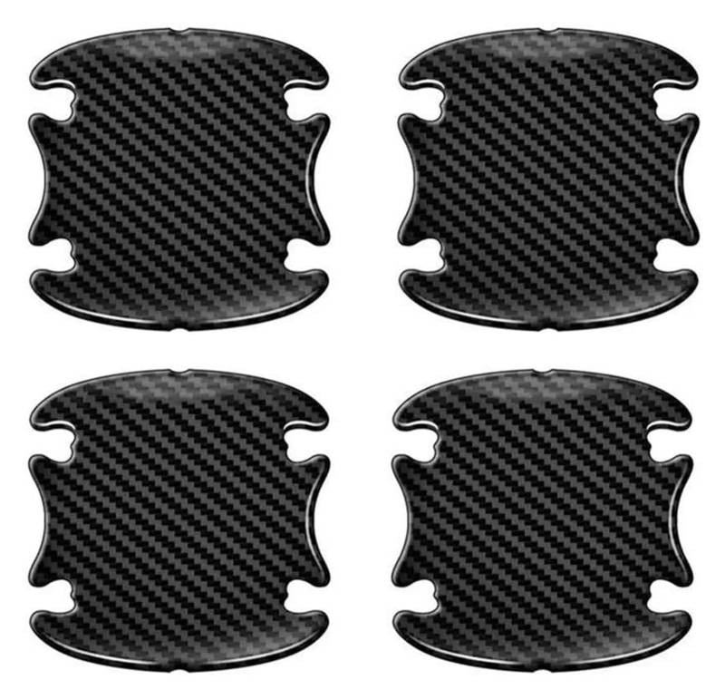 Ziergriffabdeckung Auto Aufkleber Anti Scratch Auto Türgriff Schutz Autos Griff Schutz Film Styling Außen Zubehör(4pcs 3) von holohol