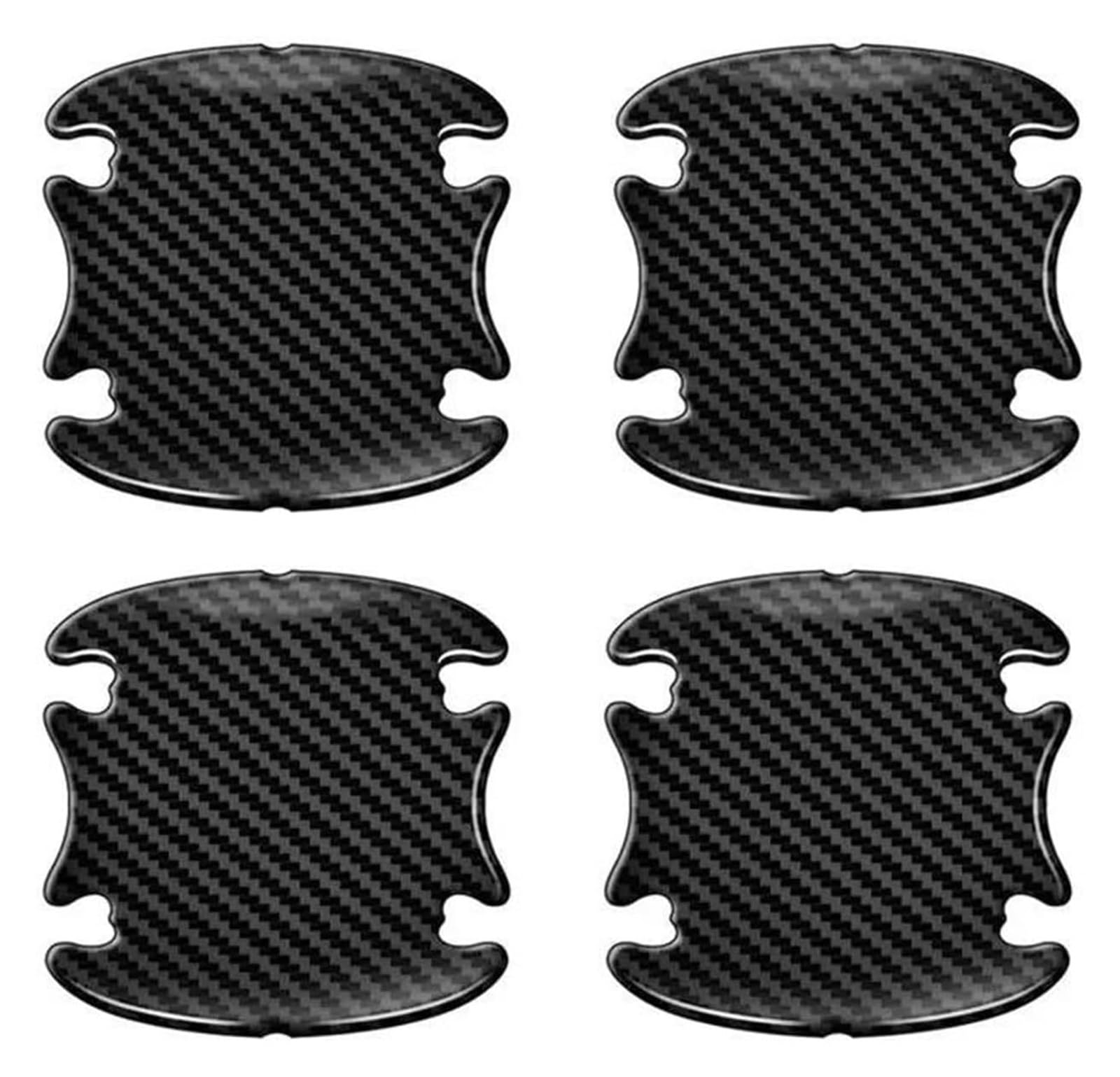 Ziergriffabdeckung Auto Aufkleber Anti Scratch Auto Türgriff Schutz Autos Griff Schutz Film Styling Außen Zubehör(4pcs3) von holohol