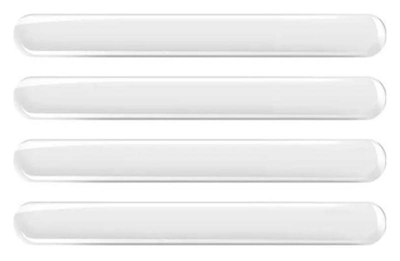 Ziergriffabdeckung Autotürgriffschale Kratzschutzaufkleber Kohlefaserschutz Autoaufkleber Autogriff Antikollisionsschutzstreifen(Transparent 1) von holohol