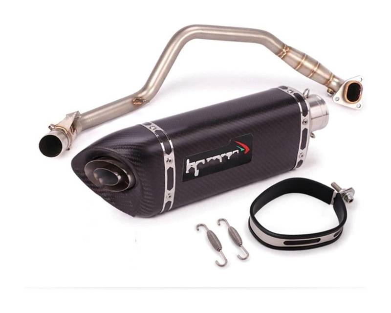 holohol Motorrad-Auspuffrohr Schalldämpfer Für X-ADV750 X ADV750 X-ADV XADV 750 Slip-On 51mm Motorrad Komplettsystem Auspuffrohr Escape Header Schalldämpfer(2) von holohol