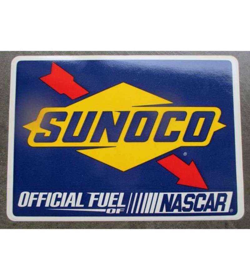 hotrodspirit - Aufkleber "Altes NOS Sunoco", offizielles Fuel of Nascar, 16,5 x 12 cm, selbstklebend von hotrodspirit