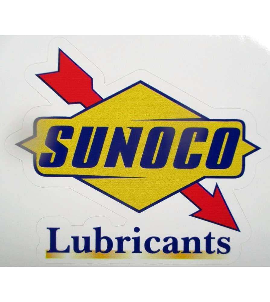 hotrodspirit - Sticker, Sunoco Schmiermittel, 10 x 8 cm, selbstklebend, Öl USA Garage von hotrodspirit