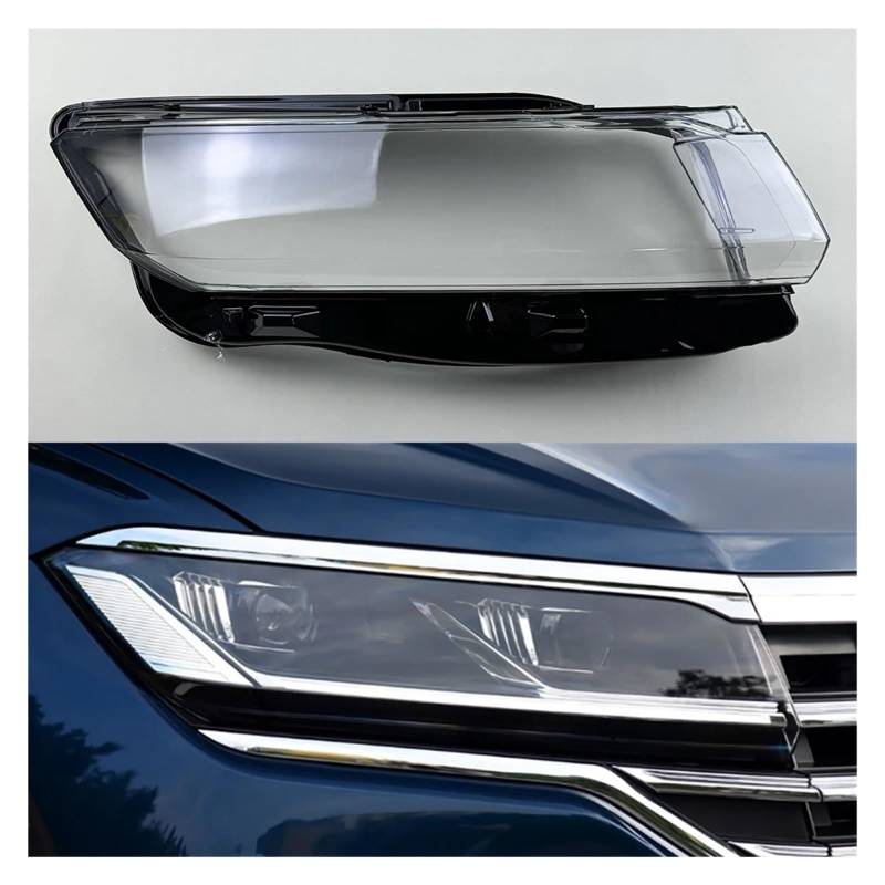 Auto Scheinwerfer Abdeckung Lampcover Lampenschirm Lampe Objektiv Fall Auto Licht Kappen Kompatibel for VW 2019-2023(Right) von huanglanhuagr