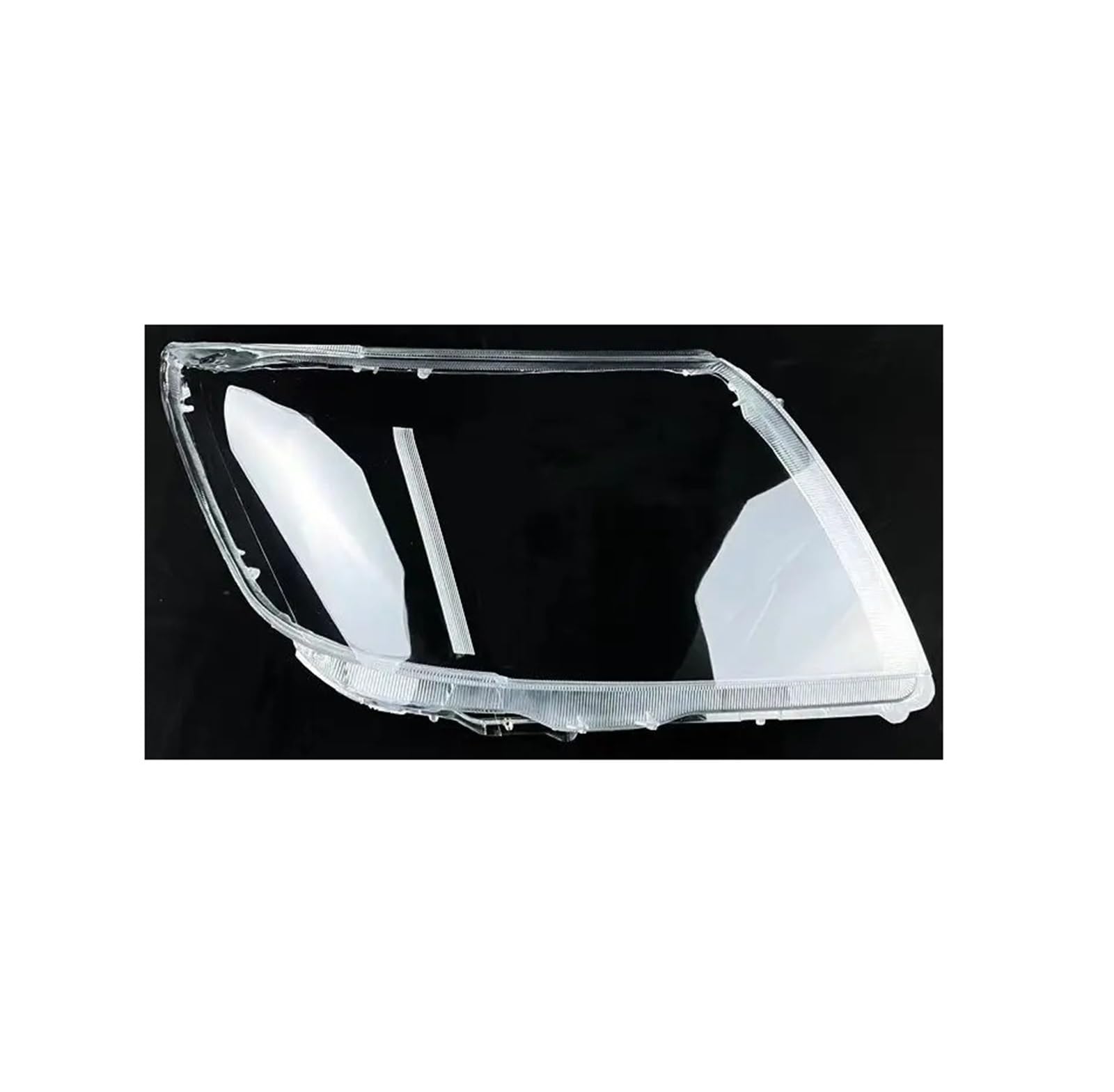 Auto-Scheinwerfergehäuse, kompatibel mit Toyota Hilux 2012 2013 2014, Auto-Frontscheinwerferabdeckung, Lampenschirm aus Glas, Lampenabdeckung, Scheinwerferschale(1PCS Left Side) von huanglanhuagr