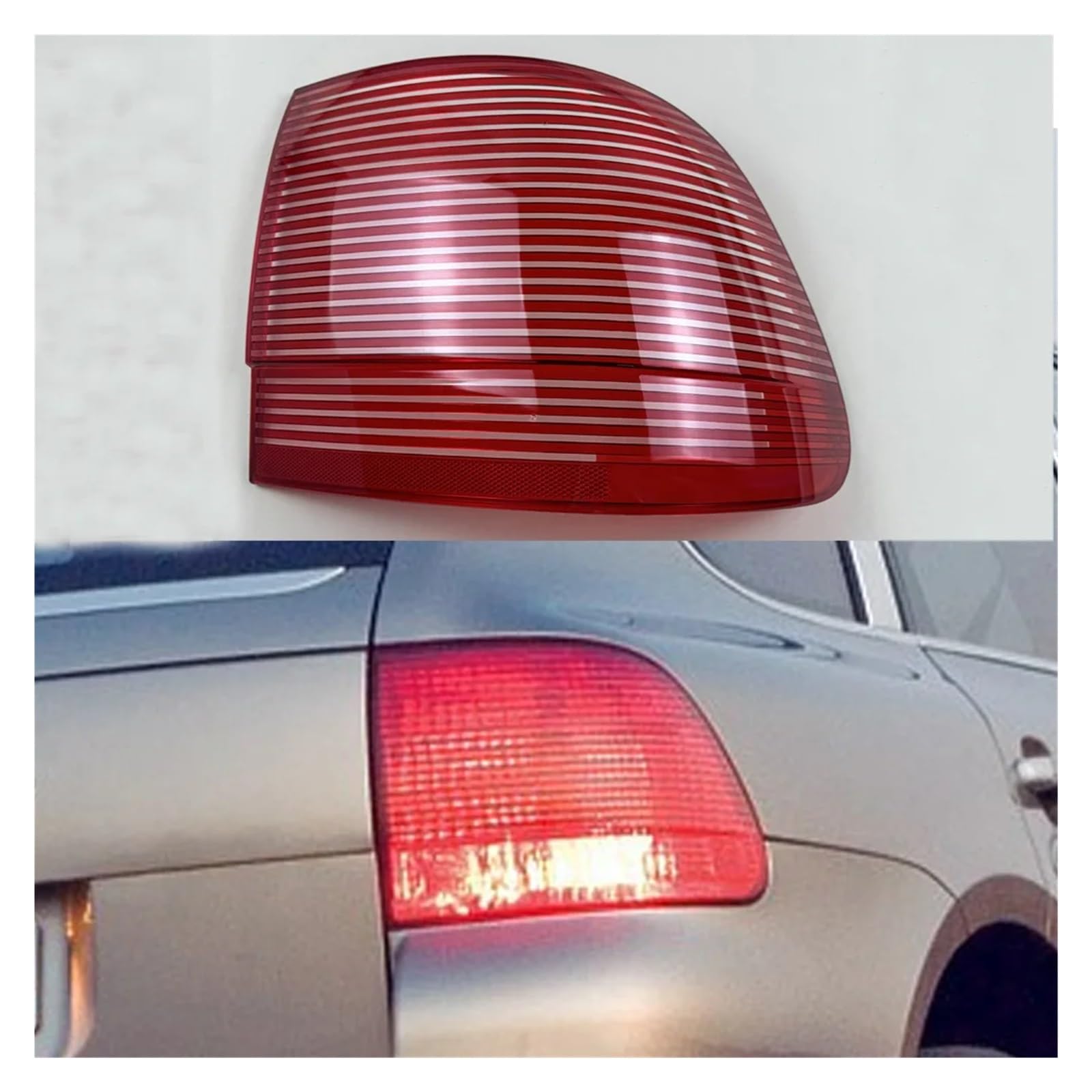 Compatible for Porsche Cayenne 2003-2006 Car Rear Taillight Shell Brake Lights Shell Replace Auto Rear Shell Cover Lampshade(1PCS Right Side) von huanglanhuagr