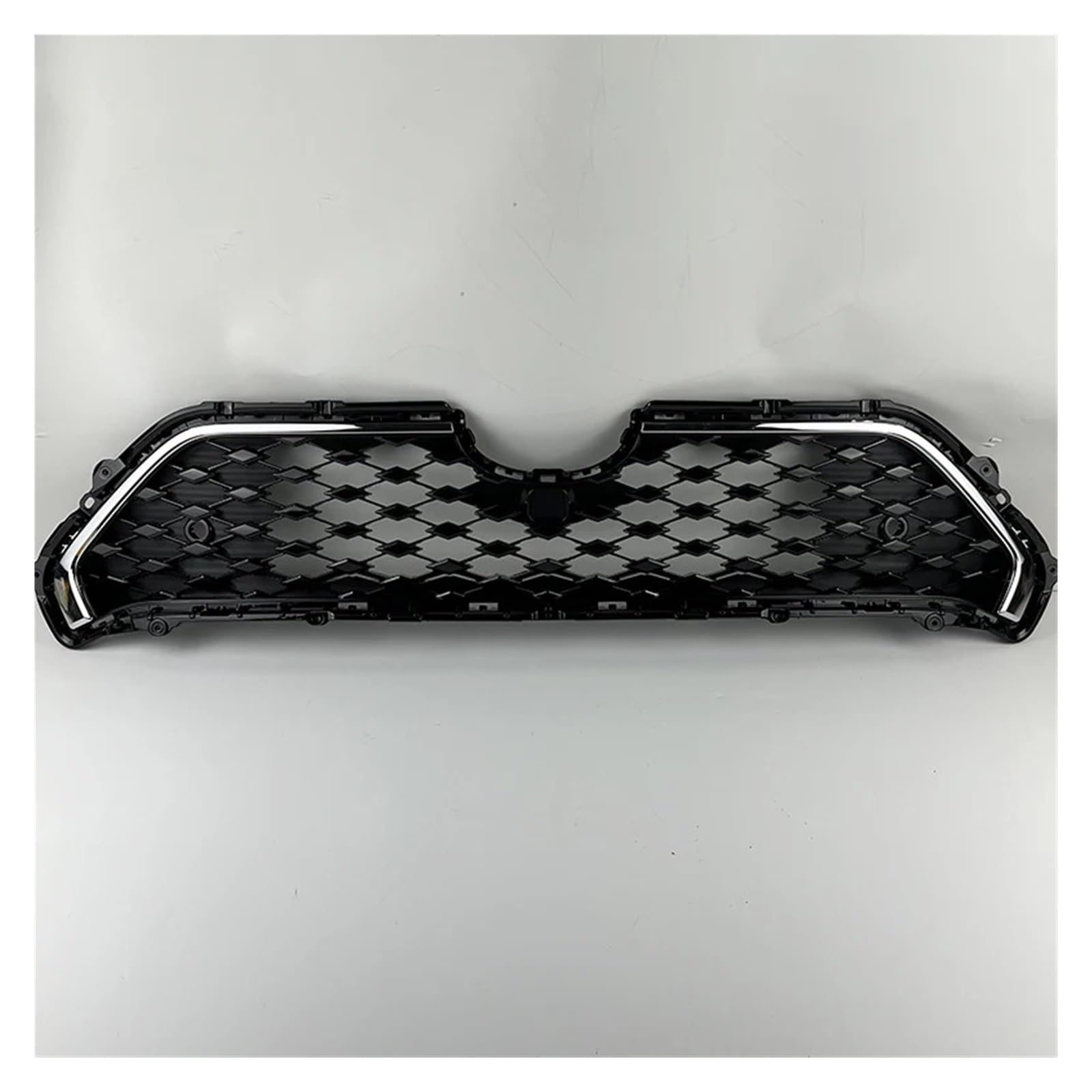 huanglanhuagr Auto-ABS-Kühlergrill, kompatibel for Toyota RAV4 2019 2020 2021 2022, Standardversion, Autoteil, ABS, schwarzer vorderer oberer Autogrill von huanglanhuagr