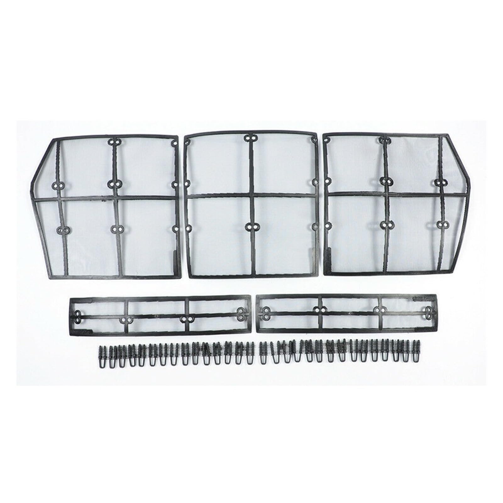 huanglanhuagr Edelstahl-Autogitter-Frontgrillnetz, kompatibel mit Toyota Land Cruiser 200, kompatibel mit LC200 FJ200 2008–2020, Zubehör(2016-2020) von huanglanhuagr