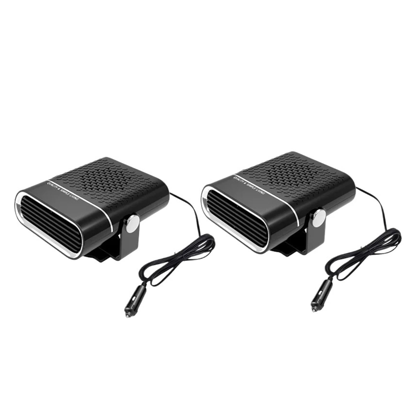 24V Auto Heizung Schnelle Wärme Auto Heizung Elektrische Kühlung Heizung Auto Windschutzscheibe Defroster Indoor Kalt Heizung Anti-Fog heizung(Black-2PC) von huangtaogr