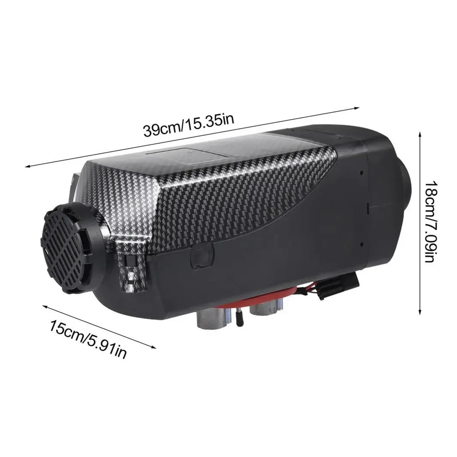 Auto Diesel Standheizung Auto Kraftstoffbetriebene Heizung 8KW 12v/24v Air Standheizung Fernbedienung Diesel Heizung mit LCD-Display(8KW 12V) von huangtaogr