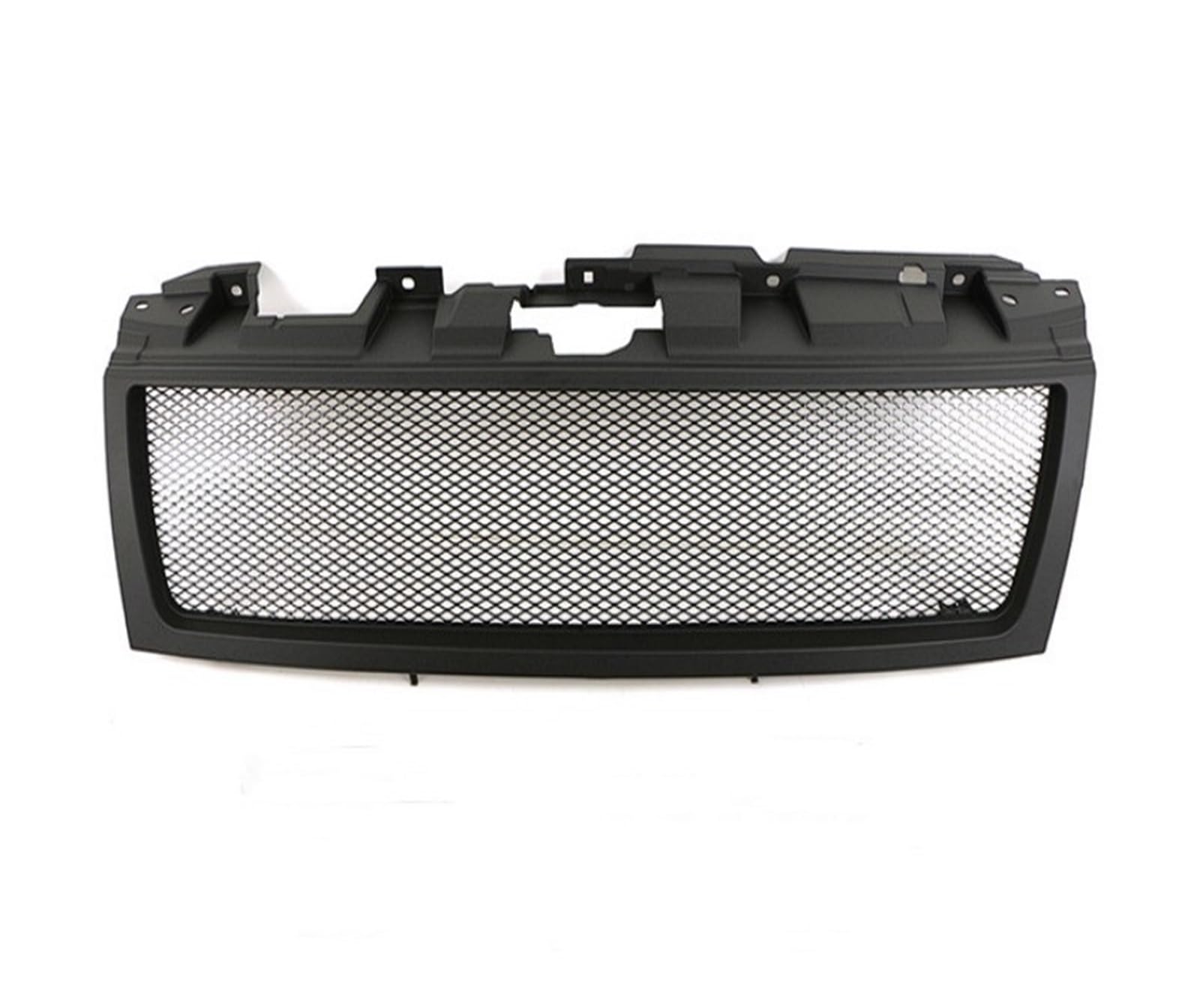 Auto-Frontgrill, Renngrill, kompatibel mit Mitsubishi Pajero V93-V97 2007-2022, ABS-Frontkühlergrill-Zierleiste, Zubehör(Black 07-14) von huangtaogr