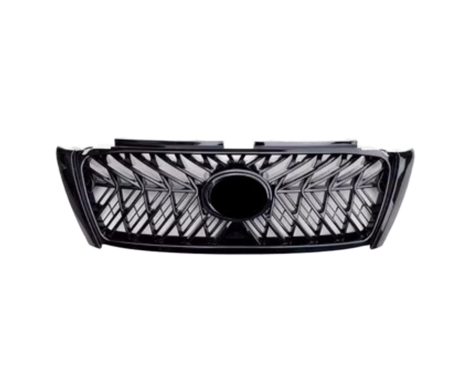 Auto Vorderen Stoßfänger Grill Maske Kühlergrill Kompatibel for Toyota Land Cruiser Prad TRD 03-20(3) von huangtaogr