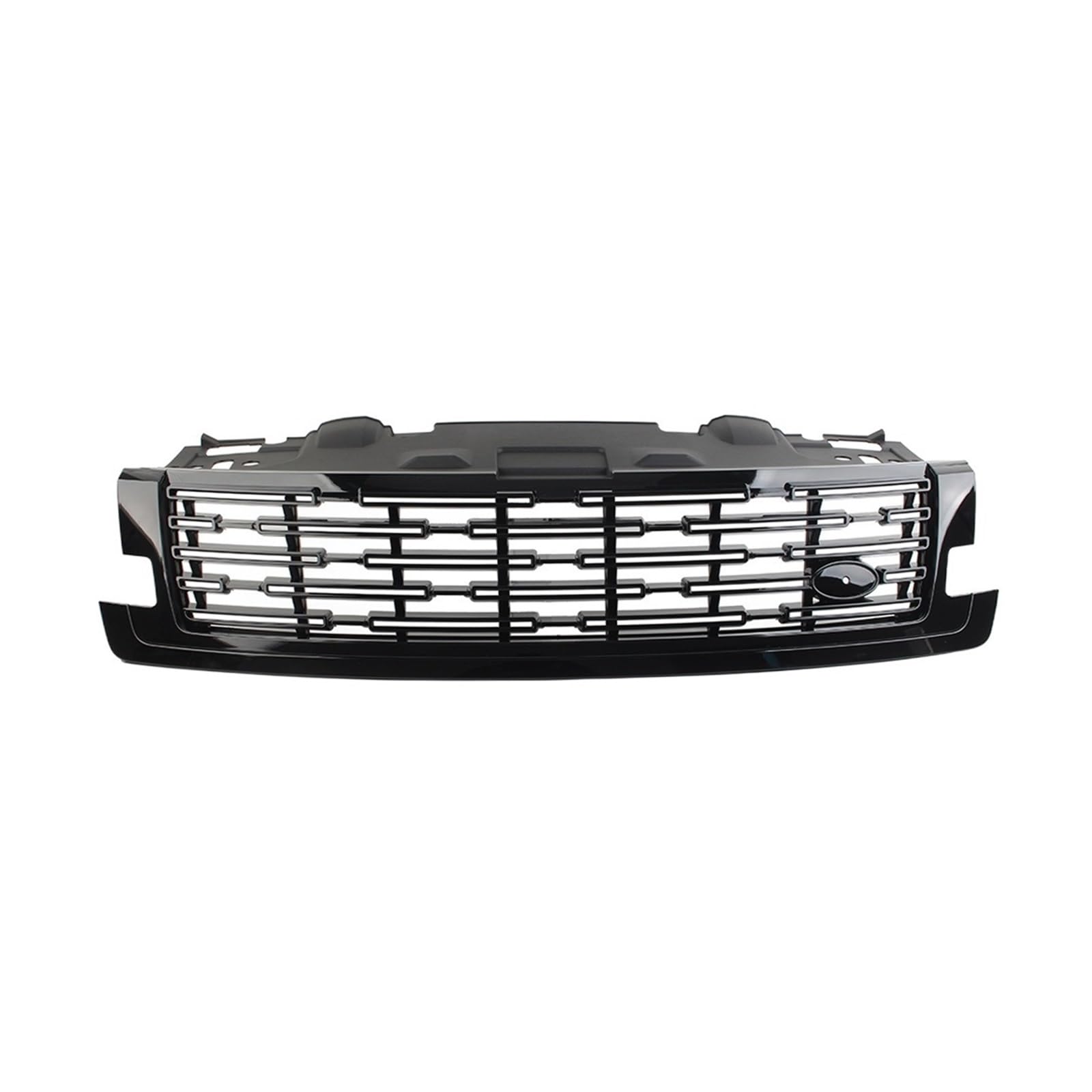 Glänzend Schwarz Auto Vorderen Stoßfänger Mesh Grille Grill Kompatibel for Land Rover Range Rover 2022 2023 LR173773 von huangtaogr