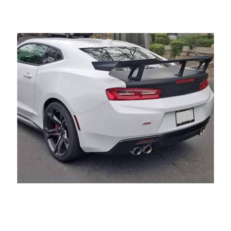 Glänzend Schwarze Heckspoilerlippe im GT-Stil, Auto-Anpassungen, Ersatz, kompatibel for Chevy Camaro ZL1 1LE 2016–2021 Heckflügel(Unpainted) von huangtaogr