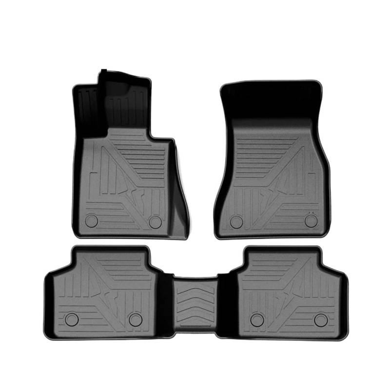 Kompatibel for BMW 5er F10 G30 G38 2010–2023 530e, Allwetter-TPE-Rutsch-Fußmatten, geruchloses Pad, wasserdichtes Tablett-Matten-Zubehör(for 530e 18-23) von huangtaogr