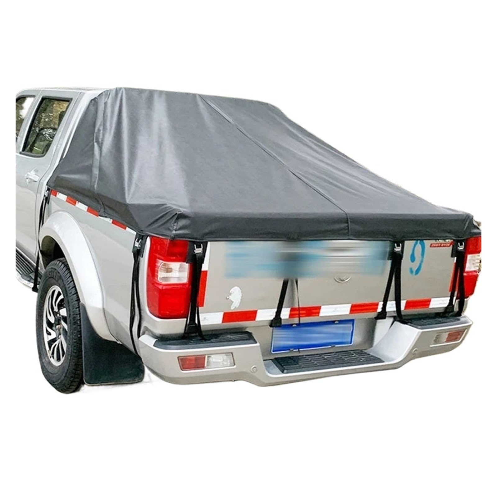 Sonnenschutz-Schrägschuppen, Heckkastenabdeckung, kompatibel mit Toyota Hilux REVO Pickup-Truck-Fach, Heckeimer, Regenschutz,(for,Default Shipment) von huangtaogr