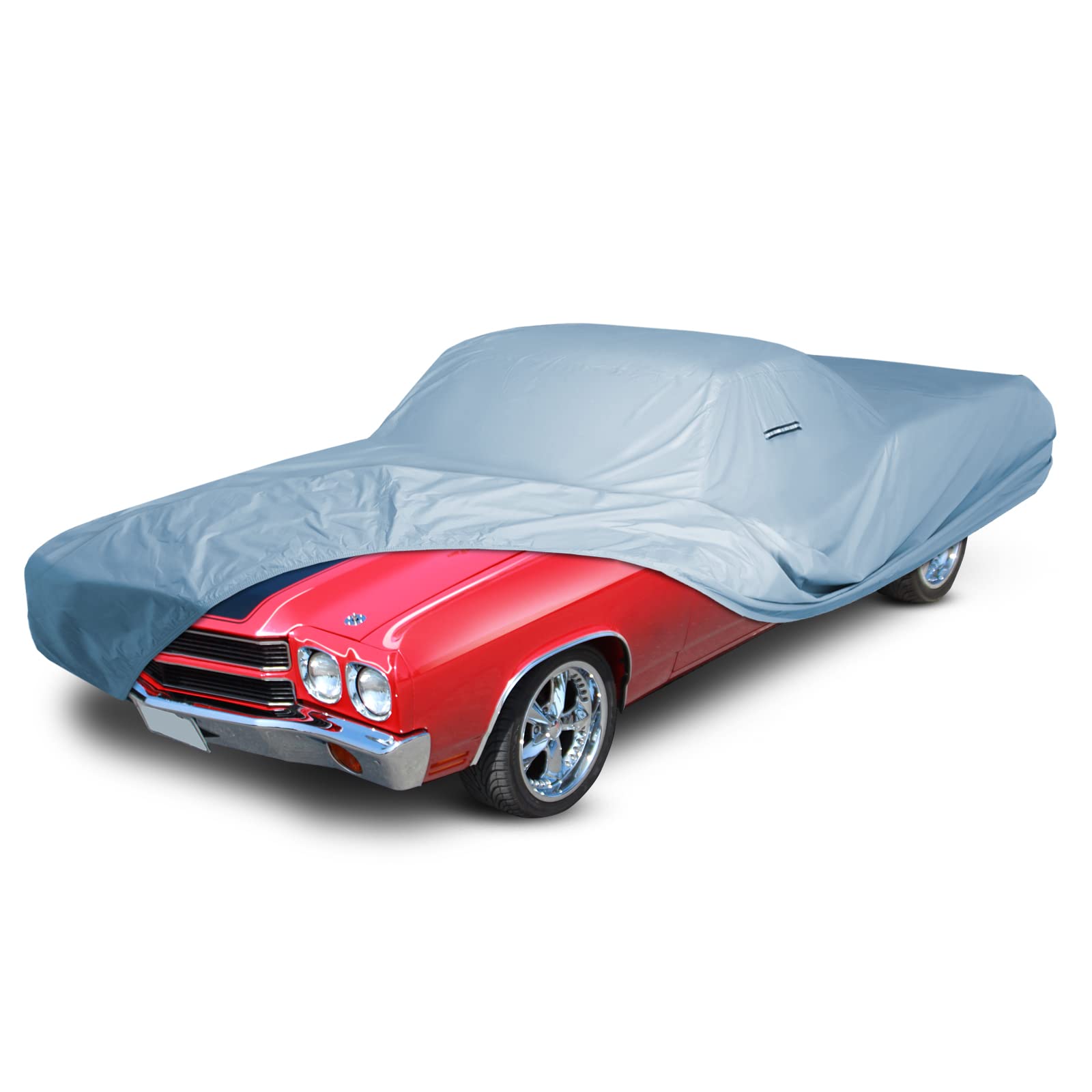 iCarCover Passend für Chevy El Camino] 1978 1979 1980 1981 für Autos wasserdicht Vollaußenhagel Schnee Staub Coupe Limousine Schrägheck Indoor Outdoor Schutz Heavy Duty Custom Car Cover von iCarCover