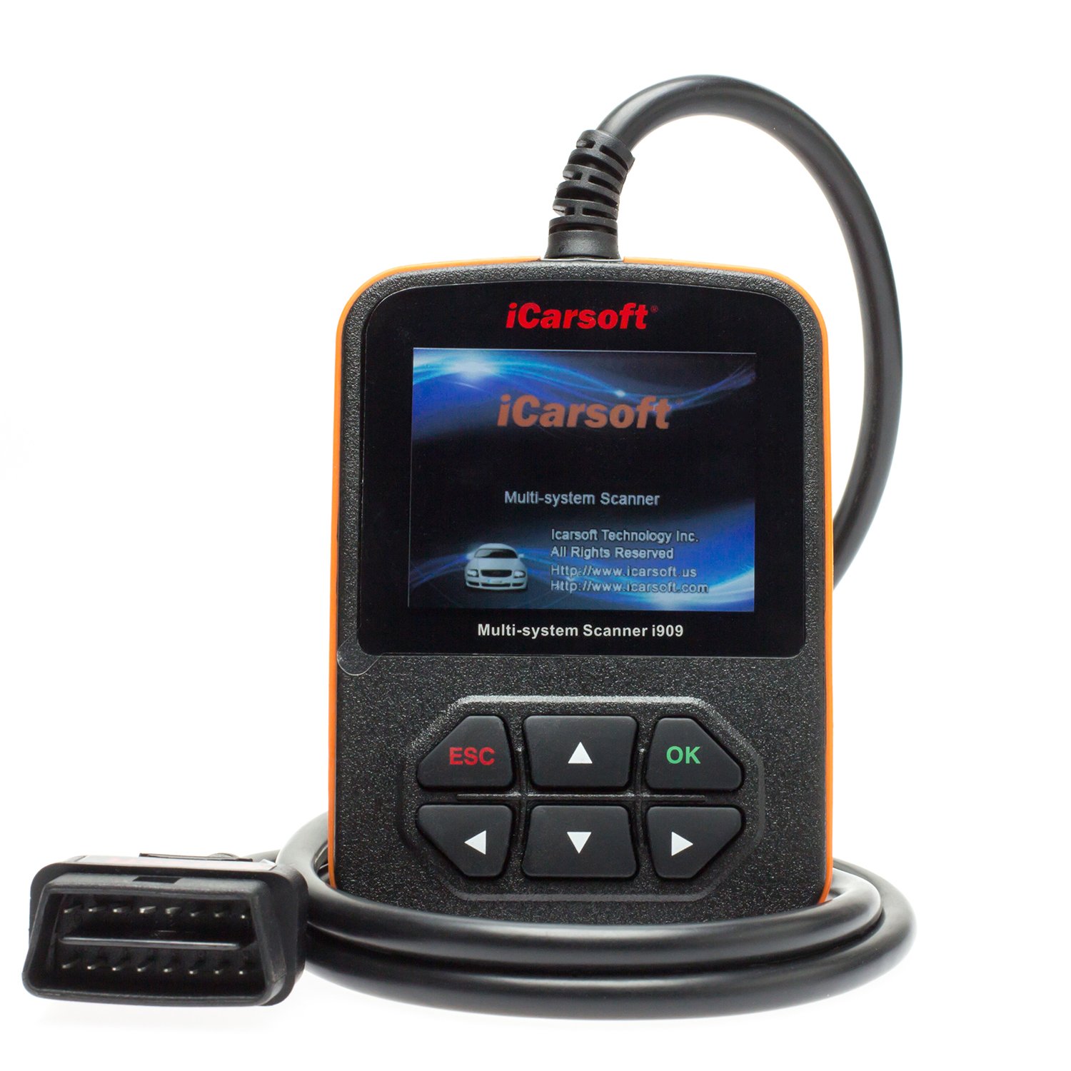 ICARSOFT 10095 I909 PROFI DIAGNOSEGERÄT FÜR MAZDA UND MITSUBISCHI OBD CANBUS, Größe L * B * H : 121mm * 86mm * 26mm von iCarsoft