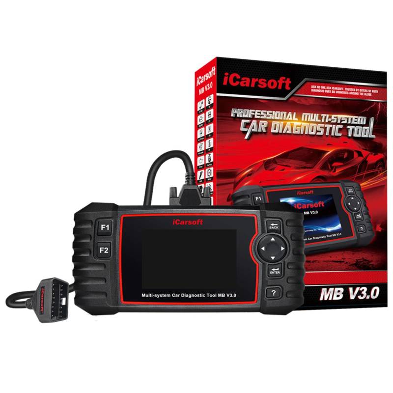 iCarsoft MB V3.0 Diagnose-Koffer für Mercedes Sprinter und Smart – Professionelles Diagnosewerkzeug von iCarsoft